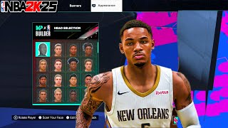 Best Dejounte Murray Face Creation In NBA 2K25 [upl. by Nickey]