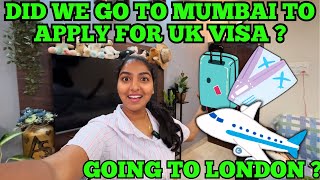 Did We Go To Mumbai To Apply For UK Visa  Going To London ✈️ konkanivlog [upl. by Ahsie182]