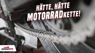 Motorrad Antriebssatz einstellen und prüfen  1000PS Schraubertipps [upl. by Yecam]