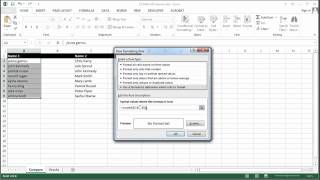 How to Use Excel to Match Up Two Different Columns  Using Excel amp Spreadsheets [upl. by Yror207]