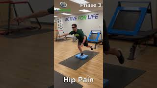 Hip Pain Rehabilitation Improving Dynamic Hip Stability with Lunging  Senaptec Strobe Eyewear [upl. by Florie723]