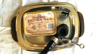 Pipe Tobacco Review Samuel Gawith quotBrown No 4 Finest Kendal Twistquot [upl. by Zaragoza]