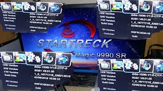 1506TSTARTRECK MAGIC 9990 SR LATEST POWER VU SOFTWARE UPDATE 2018 [upl. by Sheri101]