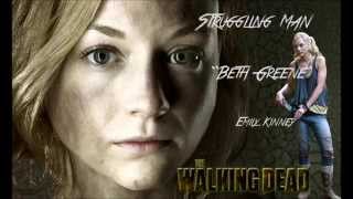 The Walking Dead Struggling Man quotBeth Greenequot Emily Kinney Full Version [upl. by Elyak]