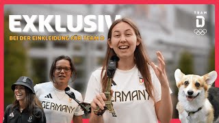 EXKLUSIV 🤯😳 Die Einkleidung für die OLYMPISCHEN SPIELE 2024 [upl. by Delacourt532]