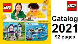 ALL Lego 2021 winter sets revealed  Lego Brand Catalog 2021 [upl. by Aronael]