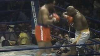 Foreman vs Frazier  5th Round Knockout [upl. by Brezin101]