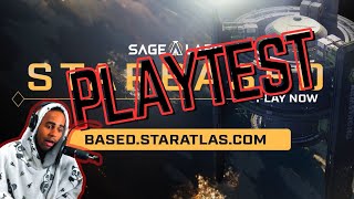 STAR ATLAS GAMEPLAY  STARBASED  FIRST IMPRESSIONS [upl. by Garber970]