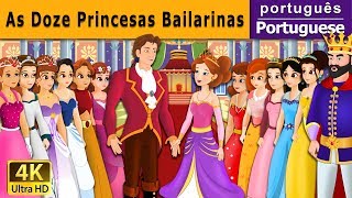 As Doze Princesas Bailarinas  12 Dancing Princess in Portuguese  Portuguese Fairy Tales [upl. by Maynard]