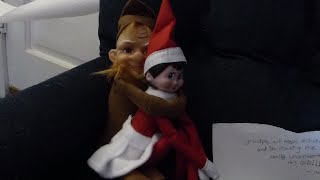 New elf on the shelf dolls And the bad elf returns [upl. by Kirsch]