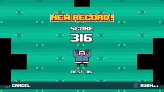 Timberman vs new record 316 [upl. by Tfat]