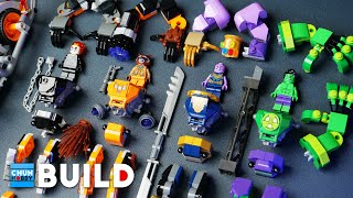 LEGO Speed Build Marvel Mech Armor Collection 2023  LEGO Marvel Super Heroes  Beat Build [upl. by Ahtibat675]