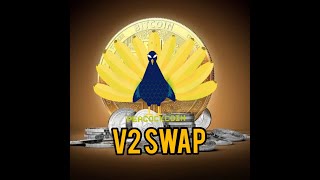 HOW TO SWAP Peacock Coin v2 [upl. by Armat]