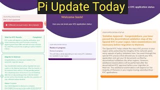 Pi Update Today Kyc Info Pi Network Kyc New Update Today [upl. by Rbma41]