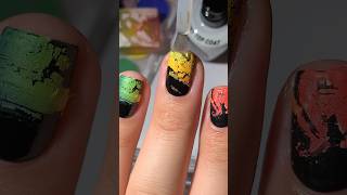 DIY Crackle Polish👀nails nailpolish nailsart nailart nailarttutorial nailtutorial nailtrends [upl. by Ellegna]