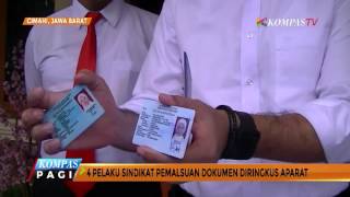 4 Pelaku Sindikat Pemalsuan BPJS Diringkus Aparat [upl. by Witherspoon]