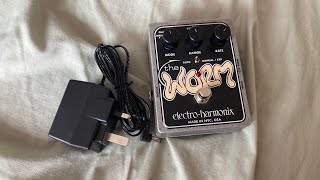 electroharmonix worm modulation pedal review unboxing honest channel like and subscribe [upl. by Sallad265]