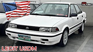 1992 Toyota Corolla LE Variant USDM quotSmall Bodyquot  Otoculture [upl. by Nwahsem]