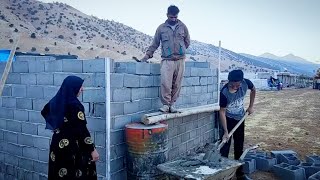 Sadagh Continues Cabin Construction with the Masons 🧱🏡  Farideh at Her Parents’ Homequot [upl. by Lupiv239]