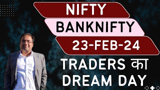 Nifty Prediction and Bank Nifty Analysis for Friday  23 February 24  Bank Nifty Tomorrow [upl. by Ela359]