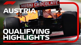 2020 Austrian Grand Prix Qualifying Highlights [upl. by Aranat]