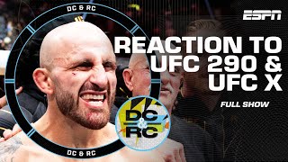 DC amp RC recap Volkanovskis WIPEOUT victory Robbie Lawlers final KO FULL SHOW  ESPN MMA [upl. by Darcey]