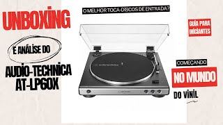 Toca disco Audio Technica ATLP60X Unboxing [upl. by Etneciv]