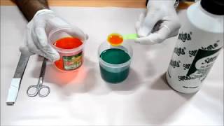 How to make Sensitizer liquid and add Sensitizer  Sonakote Screen Printing Hindi [upl. by Cattima]