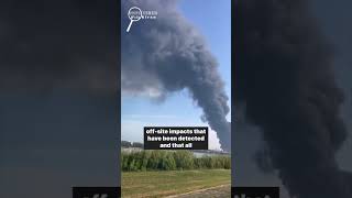 Garyville Storage tank at Marathon Refinery on fire [upl. by Maddi]