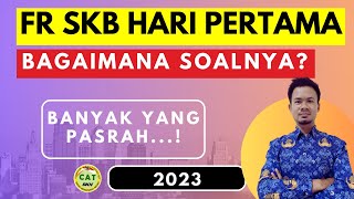 FR SKB Dosen Hari Pertama  SKB Dosen 2023 [upl. by Roberson475]