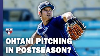 MLB Tonight discusses the possibility of Shohei Ohtani returning to the mound in October [upl. by Hitchcock76]