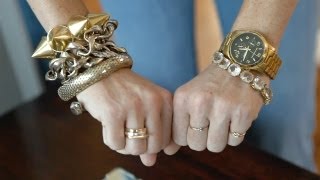 How to Wear Statement Jewelry  KIN STYLE [upl. by Arammahs693]