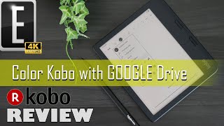 Kaleido 3 Kobo with GOOGLE Drive  Kobo Libra Colour Review [upl. by Acimehs]