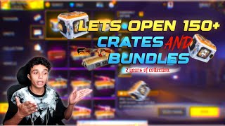 LETS OPEN 150  CRATES AND BUNDLES IN MY VAULT  2 YEARS OF COLLECTION [upl. by Assirk]