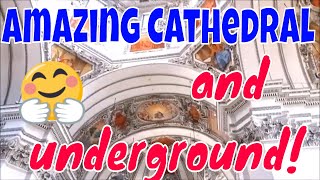 SALZBURG Cathedral DOM  Ano ang makikita sa underground  Filipina Vlogger In Vienna [upl. by Brnaba]