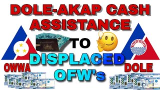 HOW TO GET DOLEAKAP FINANCIAL ASSISTANCE FOR DISPLACED OFWS STEP BY STEP [upl. by Haag]