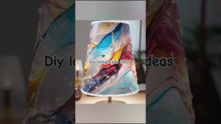 Diy Lamp Shade Cover Ideas🔥 diy lampshade using paper  5 minute crafts lamp shades recycle diy [upl. by Nalra881]