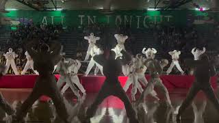 LOHS Dance Team Performs Rihanna Super Bowl Halftime at Prom Rally [upl. by Hinda512]