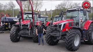 Today We Look At The Massey Ferguson 6S and 7S [upl. by Hillie]