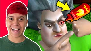 A PROFESSORA VIROU ROBIN HOOD E JOGUEI PIMENTA NO OLHO DELA Scary Teacher [upl. by Spiros135]