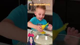 PAPA MENGAMBIL PISANG YANG DI TANAM MAMA DAN ADIK ⁉️ BorisKateFamily shorts funny dubbing [upl. by Ingeborg126]