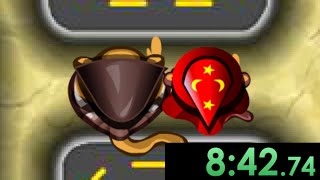 So I tried speedrunning Bloons Tower Defense 4 and created the perfect synergy [upl. by Tjaden]