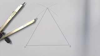 How to construct an equilateral triangle [upl. by Tiffani92]