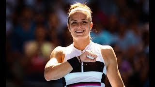 AO 2019  Maria Sakkari Vs Jelena Ostapenko R1 HIGHLIGHTS [upl. by Obelia]