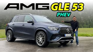 Mercedes GLE 53 AMG Hybrid driving REVIEW [upl. by Ymmas]