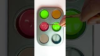 Color Mix Theory 76 colormixing satisfying mixedcolors colormixingvideo [upl. by Jacobsohn182]