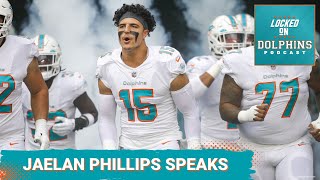 Jaelan Phillips Speaks On Achilles Recovery Miami Dolphins Draft Pick Placed On PUP amp More [upl. by Kcirtapnhoj]