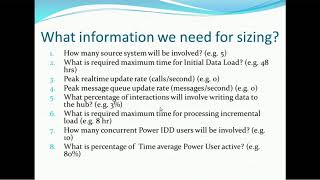 Informatica MDM 10  MDM Software sizing [upl. by Inor]