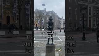 The first statue of Anne Frank in the world shorts [upl. by Thomasine158]