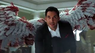 Lucifer killing Cain Lucifer 3x24 season finale [upl. by Imelida]